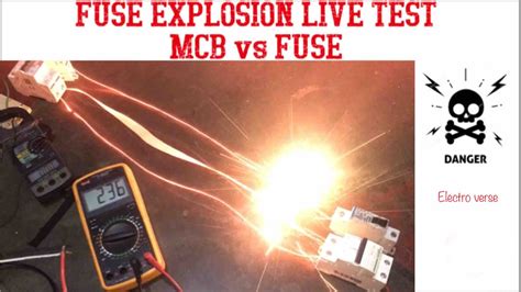 Ignition of the fuse and explosion - sound effect