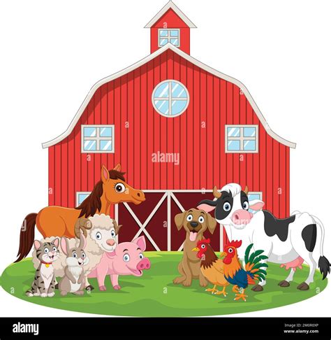 Animals in the barnyard - sound effect