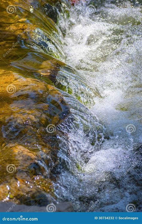 Bubbling water in a small stream - sound effect