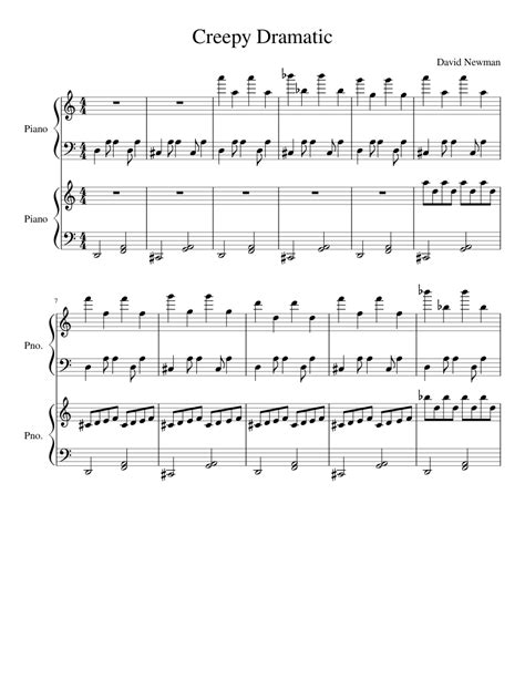 Creepy dramatic tune (4) - sound effect