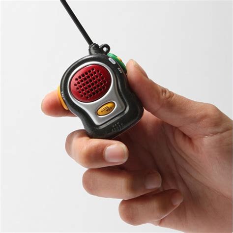 Ringing a small digital walkie-talkie - sound effect