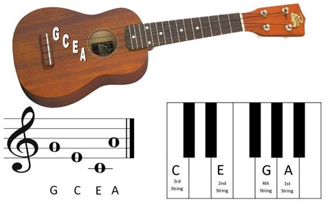 Sound 261. 62 hertz (c) for ukulele tuning
