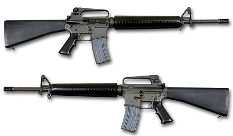 Sound of the american assault rifle m-16 (7 shots)