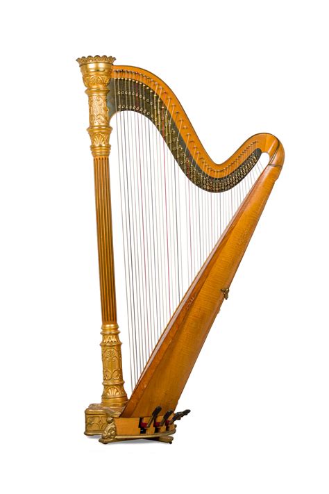 Harp sound: harmonic scale