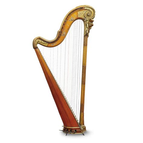 Harp sound: seventh chord arpeggio, up and down