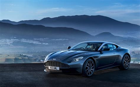 Sound of the car aston martin: passing by