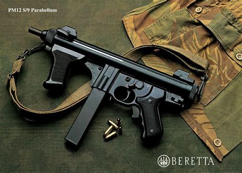 Sound beretta m-12: italian submachine gun