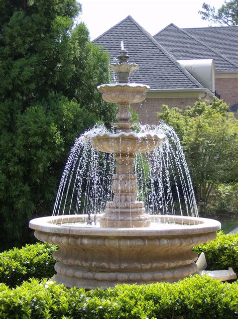 Fountain: sound of running water