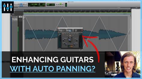 Guitar sound with autopan effect
