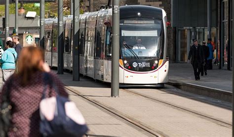 City tram sound with bells