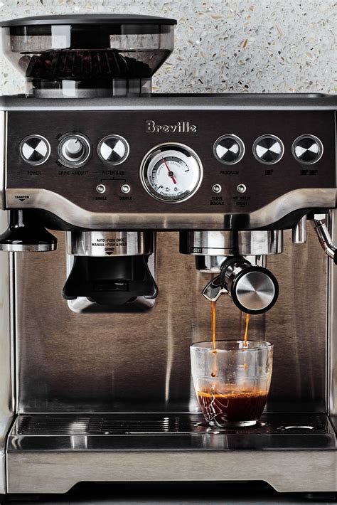 Coffee machine sound: making espresso