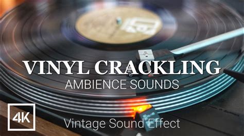 Vinyl crackle effect for hip-hop and rap music - sound effect