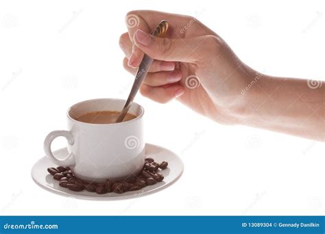 Sound of a spoon in a cup