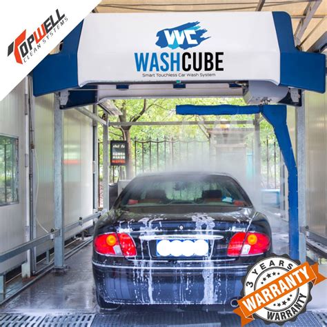 Sound of pressure washer (touchless car wash)