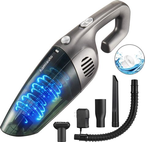 Sound of a small handheld portable vacuum cleaner