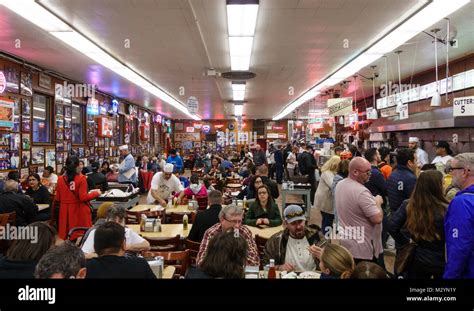 Sound of a busy big restaurant