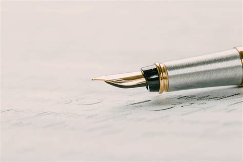 Sound of a writing pen