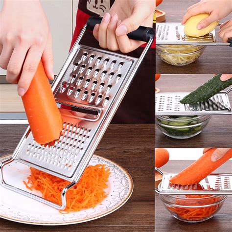 Sound of a hand grater, rub carrots
