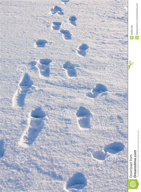 Sound of footsteps on creaky snow in shoes