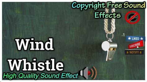 Wind whistle sound effect