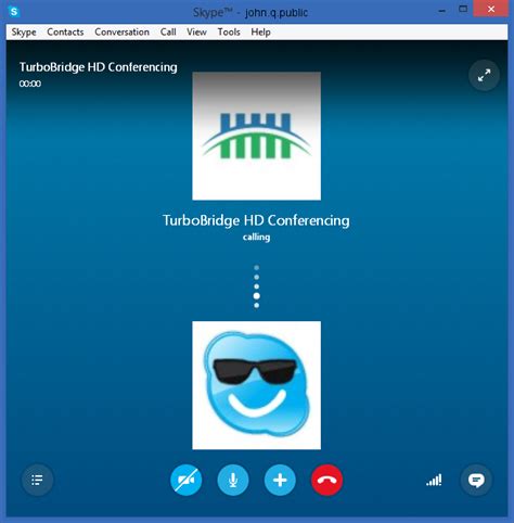 Skype call connecting sound