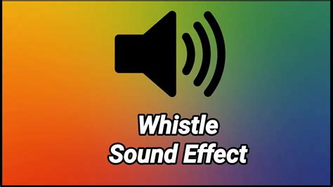 Whistle sound effect for deep house music