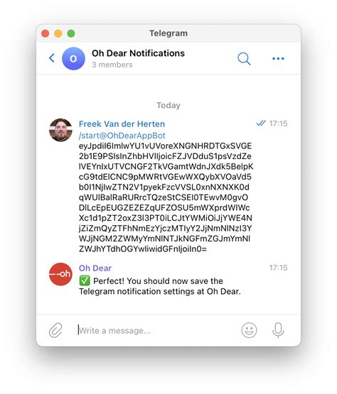 Telegram notification sound