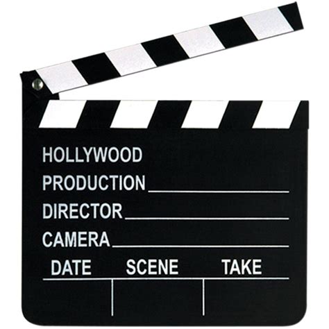 Movie clapperboard sound (new film take)