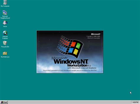 Windows nt 4. 0 sound: logon