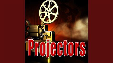 Movie projector start and stop sound