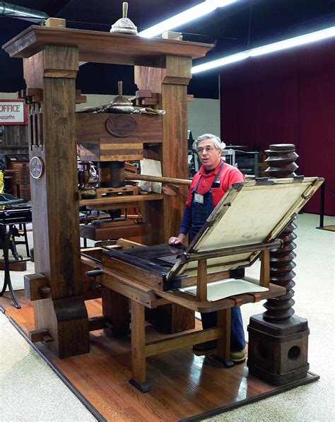 Sounds of the printing press
