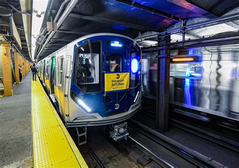 Sounds in the subway car: movement and screeching of brakes