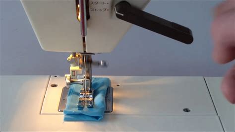 Electric sewing machine, pedal operation - sound effect