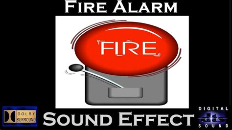 Sound effect alarm