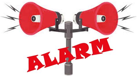 Sound effect alarm