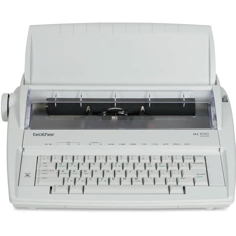 Electronic typewriter, printing - sound effect