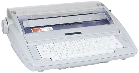 Electronic typewriter: document printout - sound effect