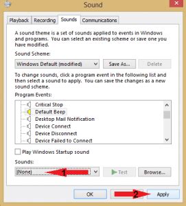 Computer function beep (option 6) - sound effect