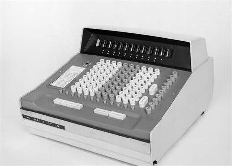 Electronic calculating machines - sound effect