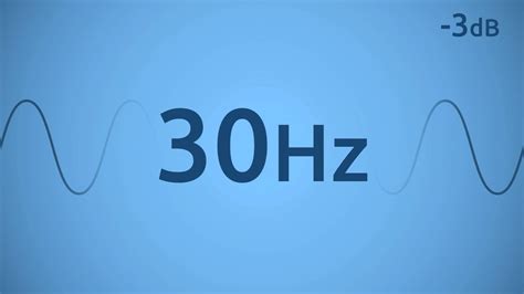 30 hz: subwoofer test, 10 sec  - sound effect