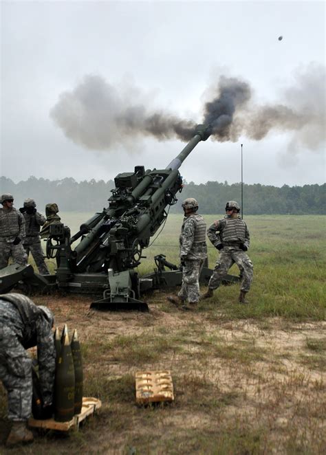 Howitzers fire - sound effect