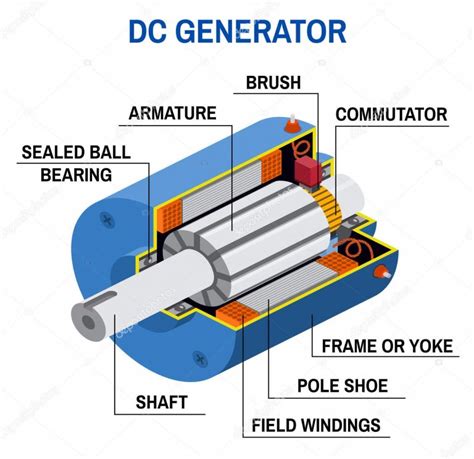 Generator turns on and works (1. 5 min) - sound effect