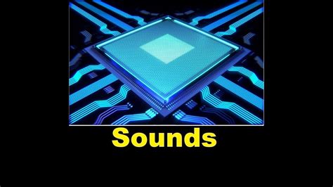 Computer sounds sound effects