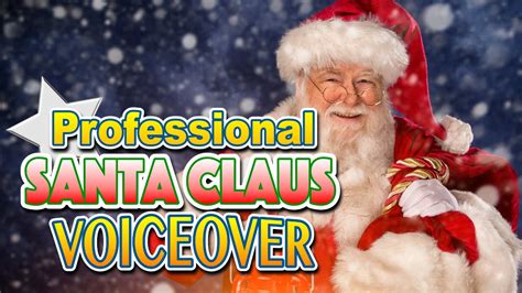 Voice of santa claus - sound effect