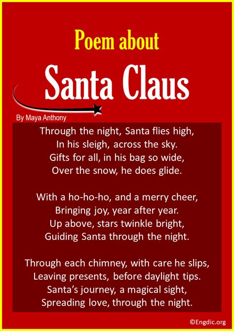 Voice of santa claus (poetry) - sound effect