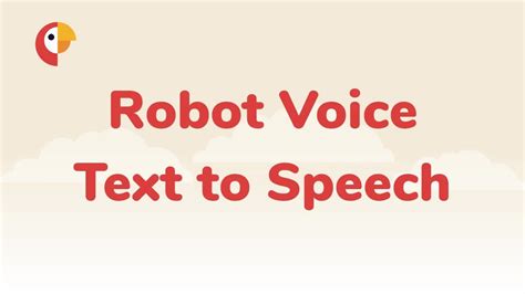 Voice, robotic speech - sound effect