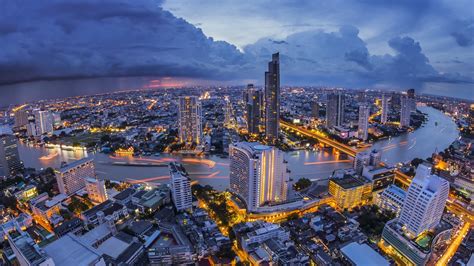 Atmosphere of bangkok city in thailand - sound effect