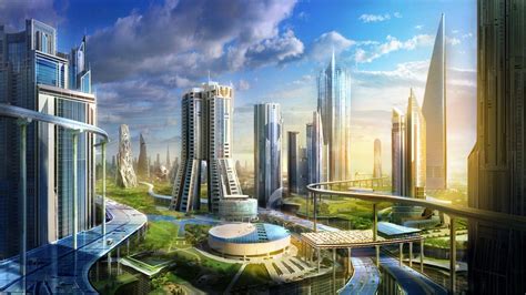 City of the future - sound effect