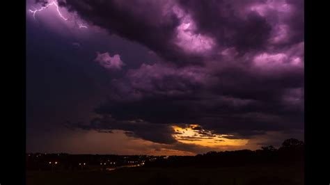 Thunderstorm, short thunder clap with rain, weather - sound effect