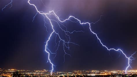 Thunderstorm, thunder strike with mean rain - sound effect